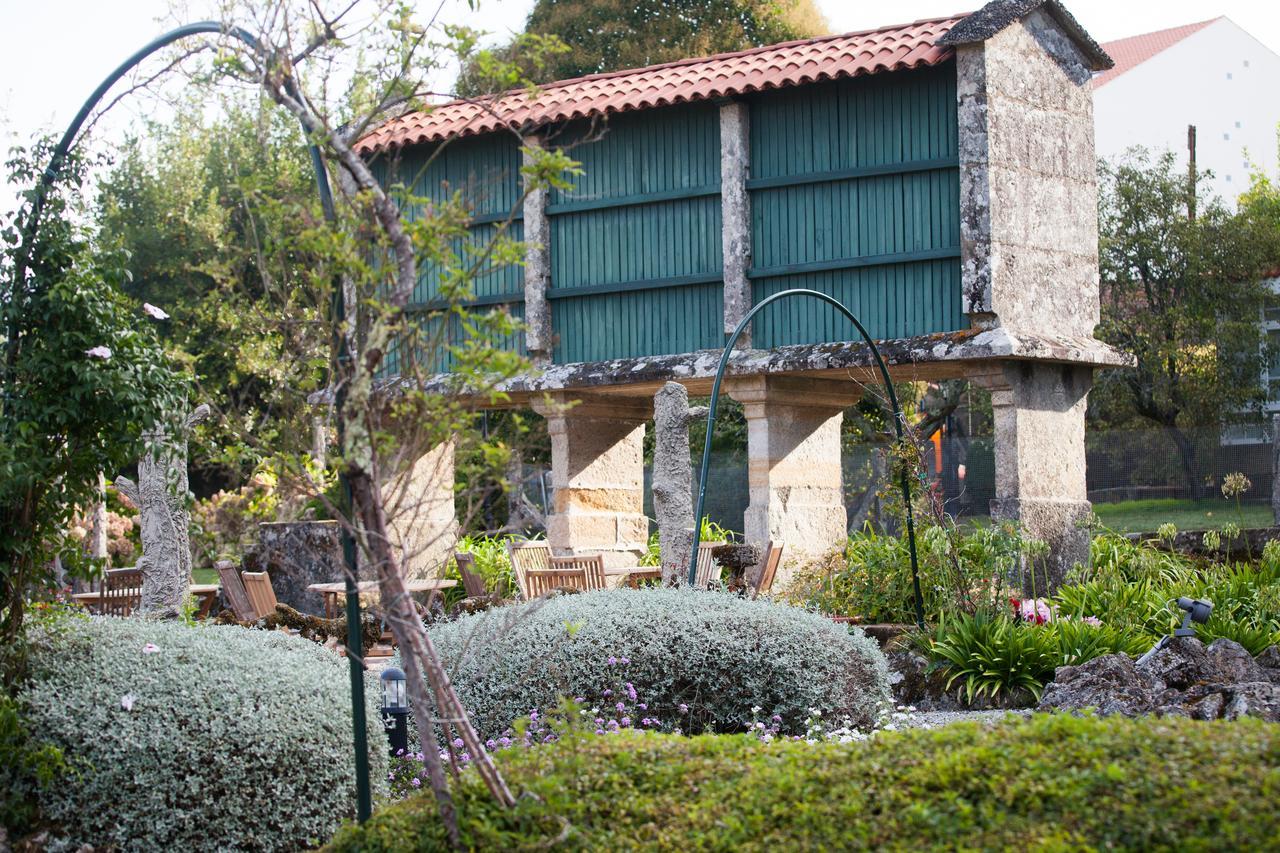 Termas De Cuntis - Hotel Castro Do Balneario Esterno foto