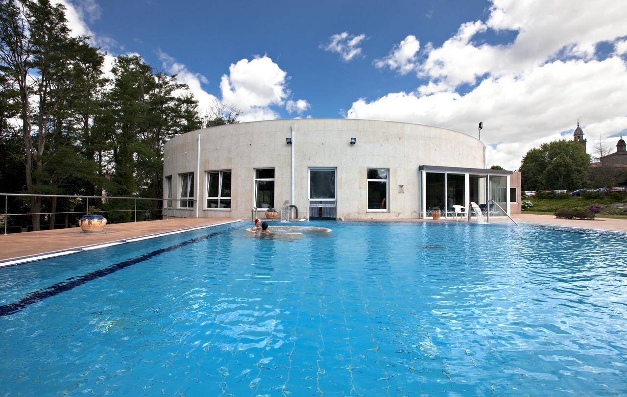 Termas De Cuntis - Hotel Castro Do Balneario Esterno foto
