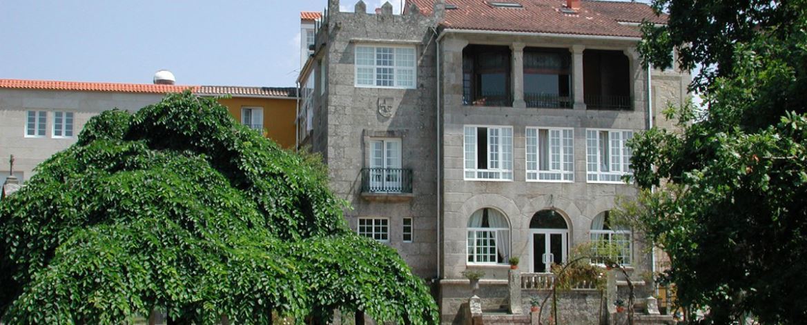 Termas De Cuntis - Hotel Castro Do Balneario Esterno foto